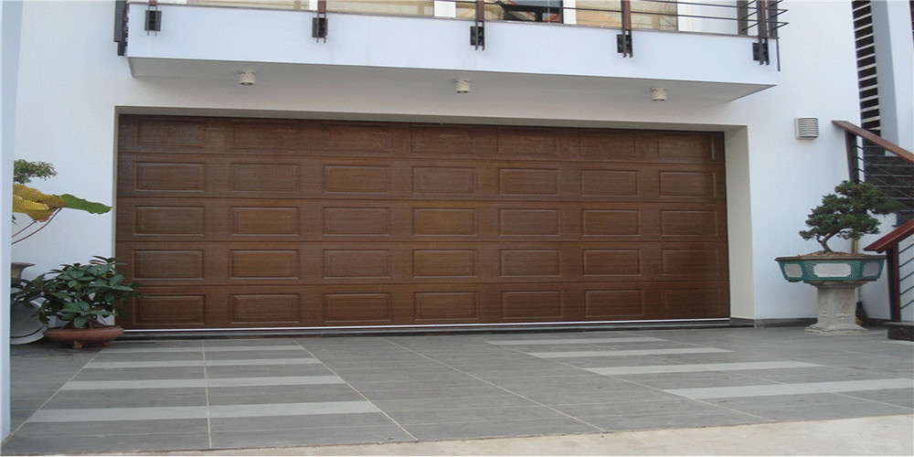 Cửa cuốn trượt trần cho Gara ô tô 