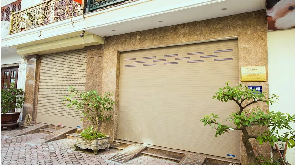 Mẫu cửa cuốn Bossdoor cho nhà phố