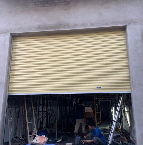 Mẫu cửa cuốn Đài Loan cho ki ốt