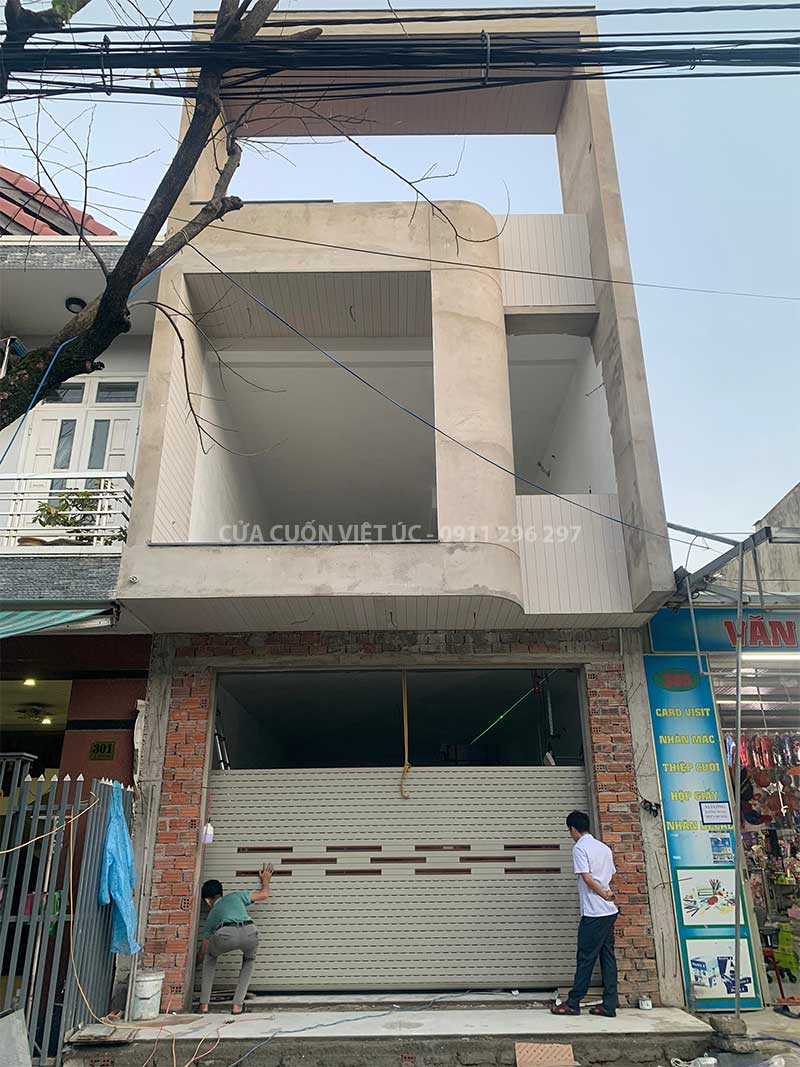 Công trình cửa cuốn Austdoor 303 Hồ Tùng Mậu, Đà Nẵng
