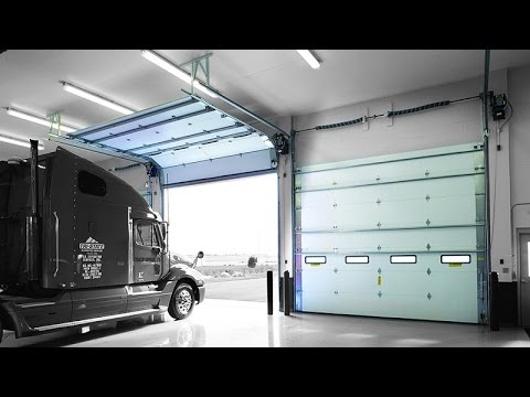 Cửa cuốn trượt trần cho nhà xưởng