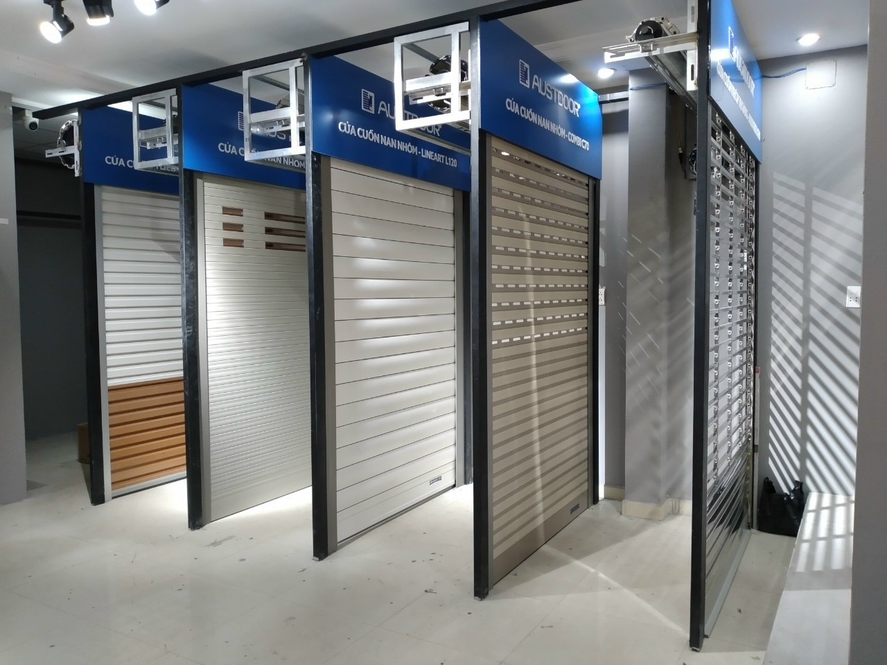 Các mẫu cửa cuốn của thương hiệu Austdoor