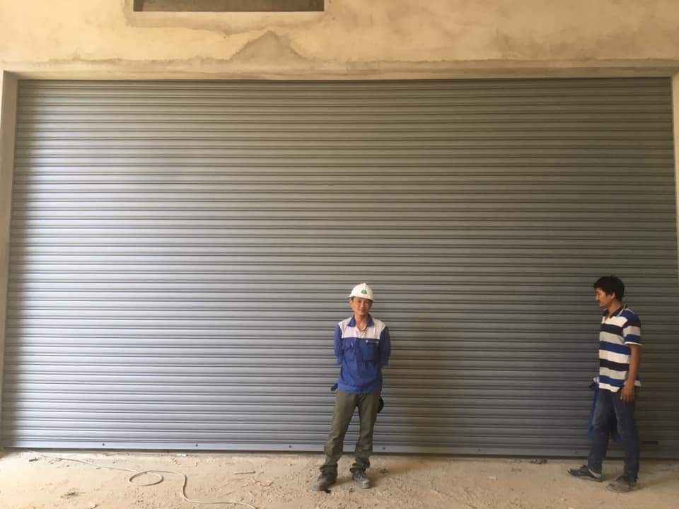 Thi công cửa cuốn chống cháy