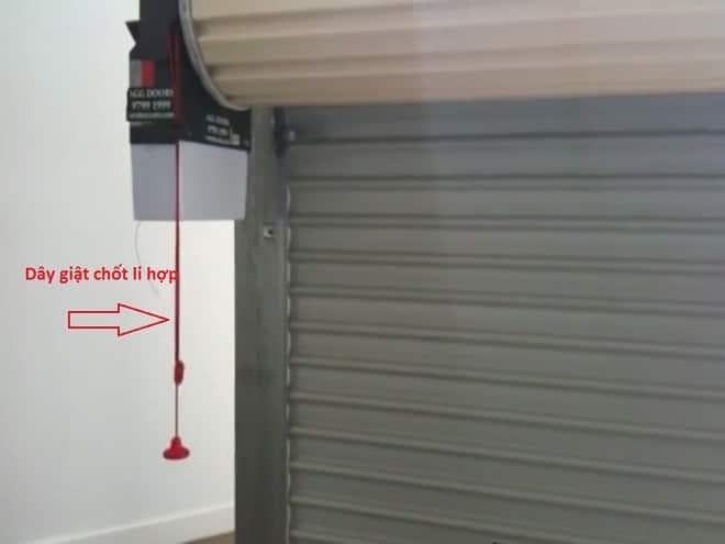 Sử dụng chốt ly hợp