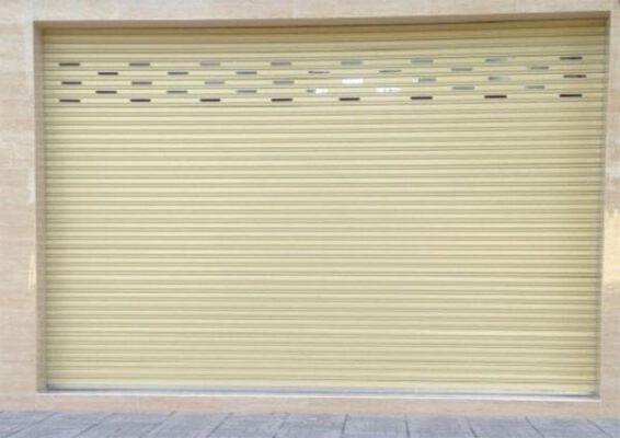 Mẫu cửa cuốn kéo tay đẹp