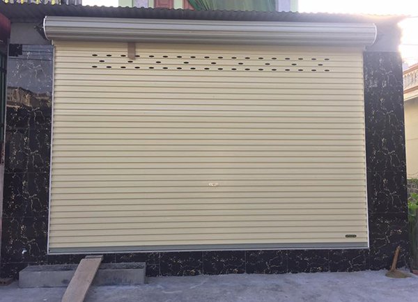 Tổng hợp mẫu cửa cuốn tấm liền