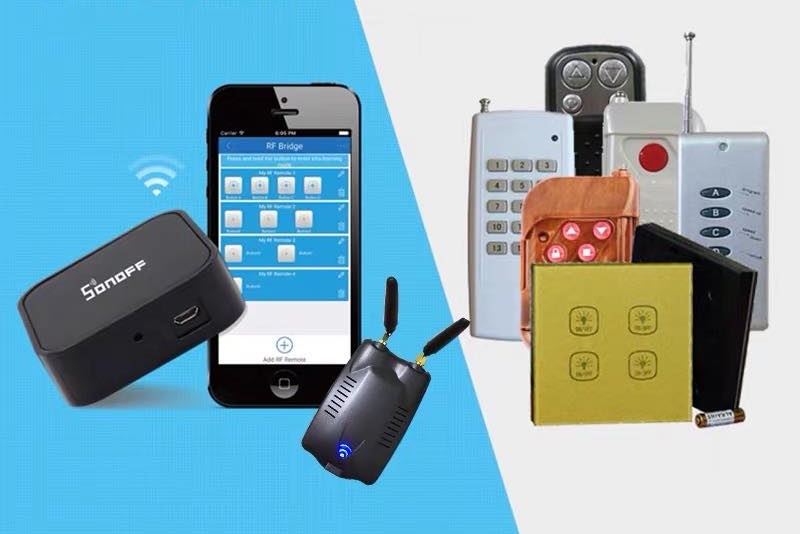 Bộ điều khiển cửa cuốn bằng điện thoại học lệnh qua trung tâm