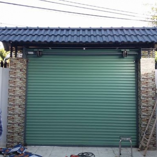 Mẫu cửa cuốn Đài Loan cho cổng
