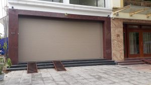 Mẫu cửa cuốn tấm liền Austdoor